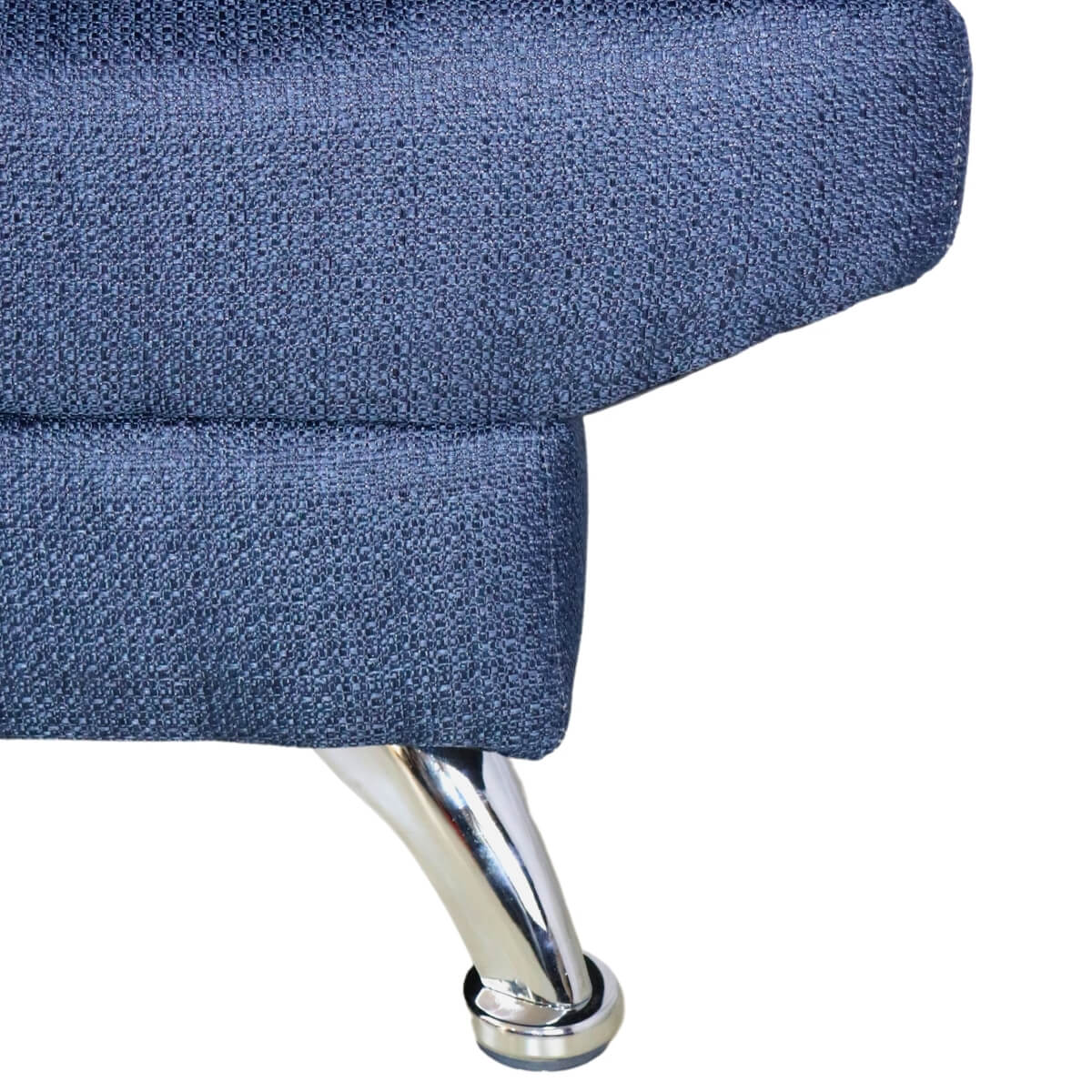 sillón para recámara con taburete individual azul donde comprar cerca de mi norval #color_marino