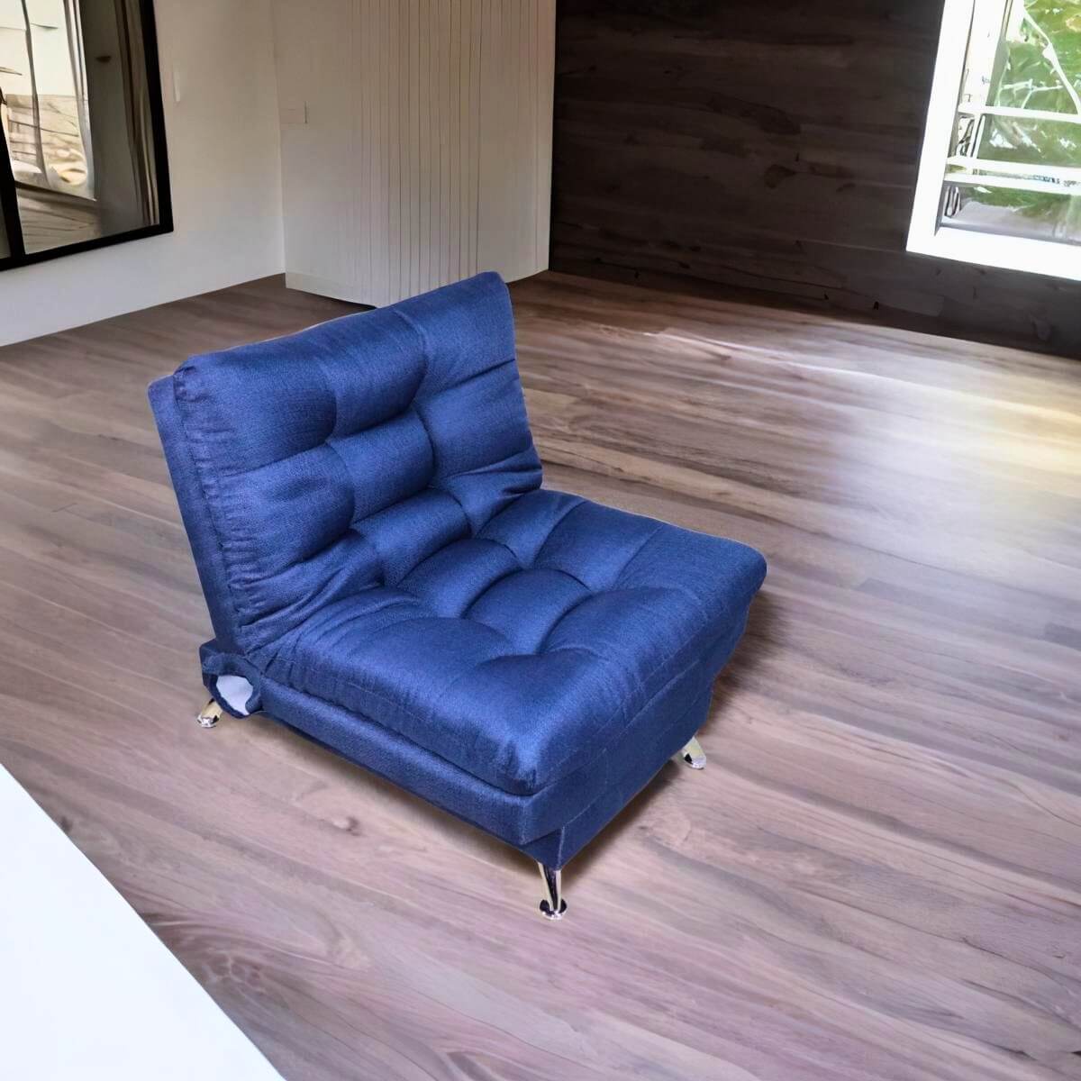 comprar sillón para sala pequeño azul cerca de mi #color_marino