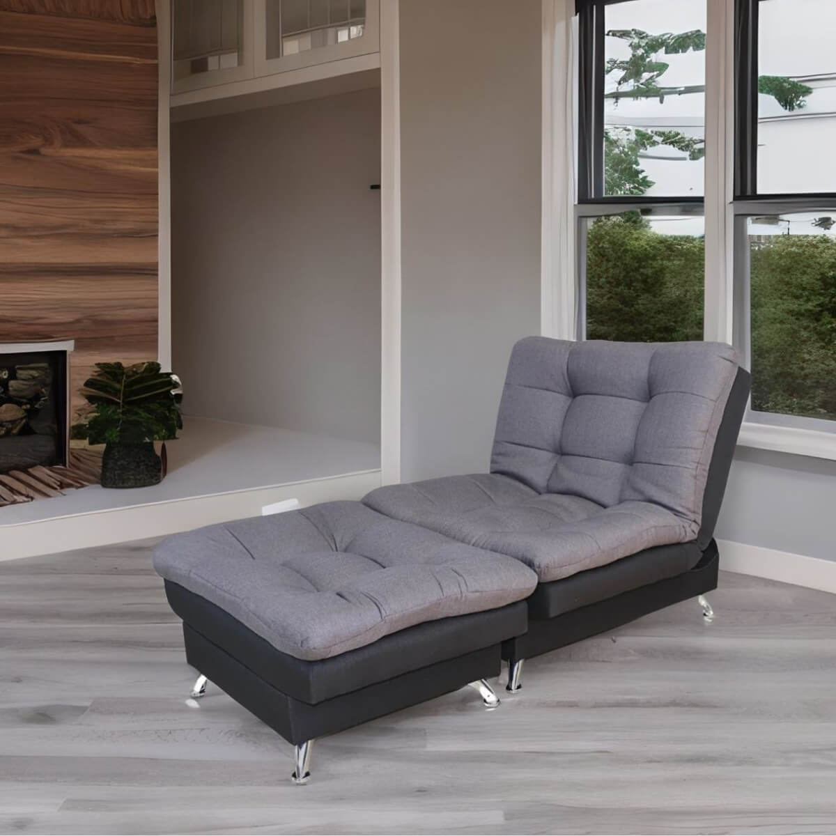 comprar sofácama individual gris negro moderno minimalista cómodo oferta cerca de mi norval #color_negro - grey