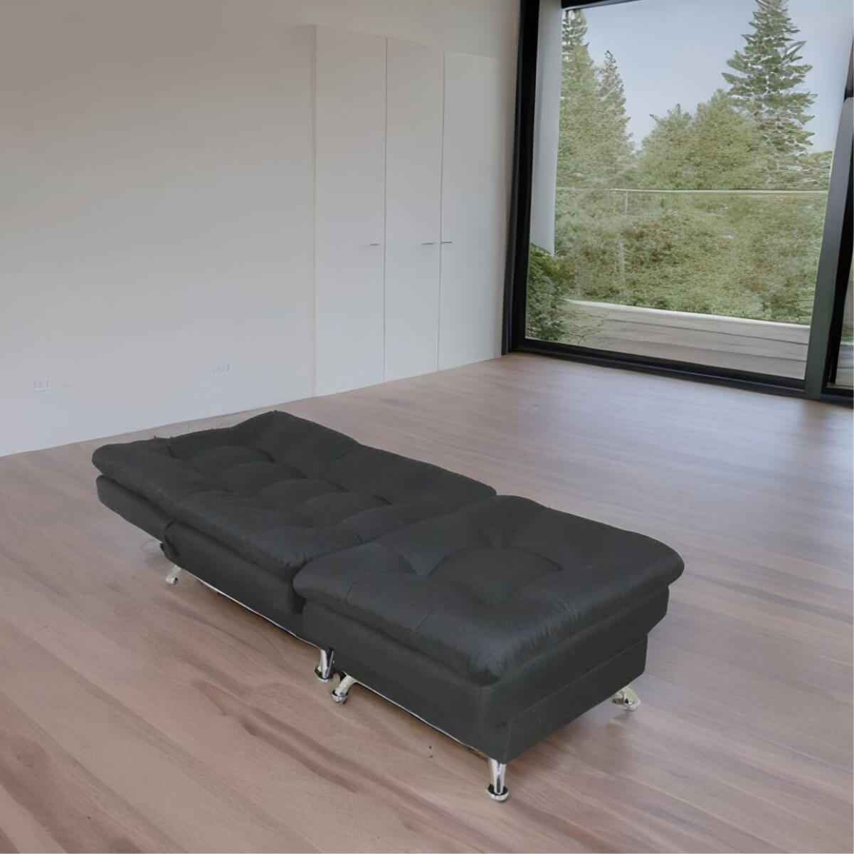 comprar sofá cama pequeño moderno negro cerca de mi norval #color_negro