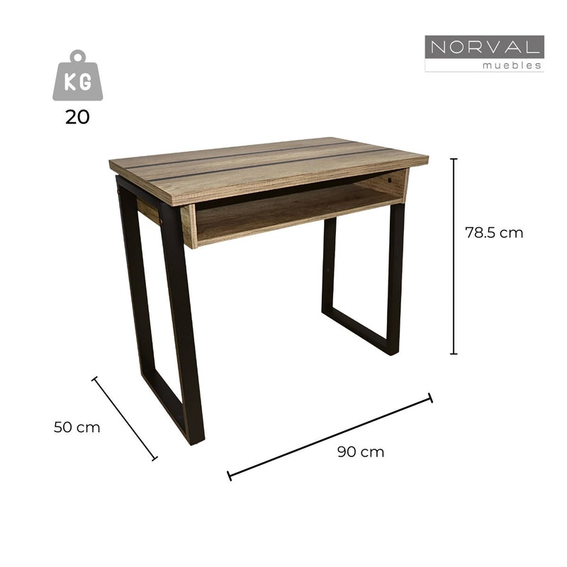 medidas escritorio moderno de madera pequeño