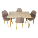 Antecomedor 4 Sillas Giselle Natural