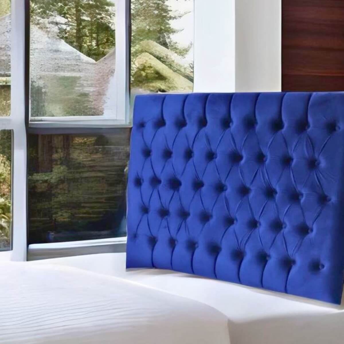 donde comprar cabecera matrimonial azul cerca de mi #color_azul