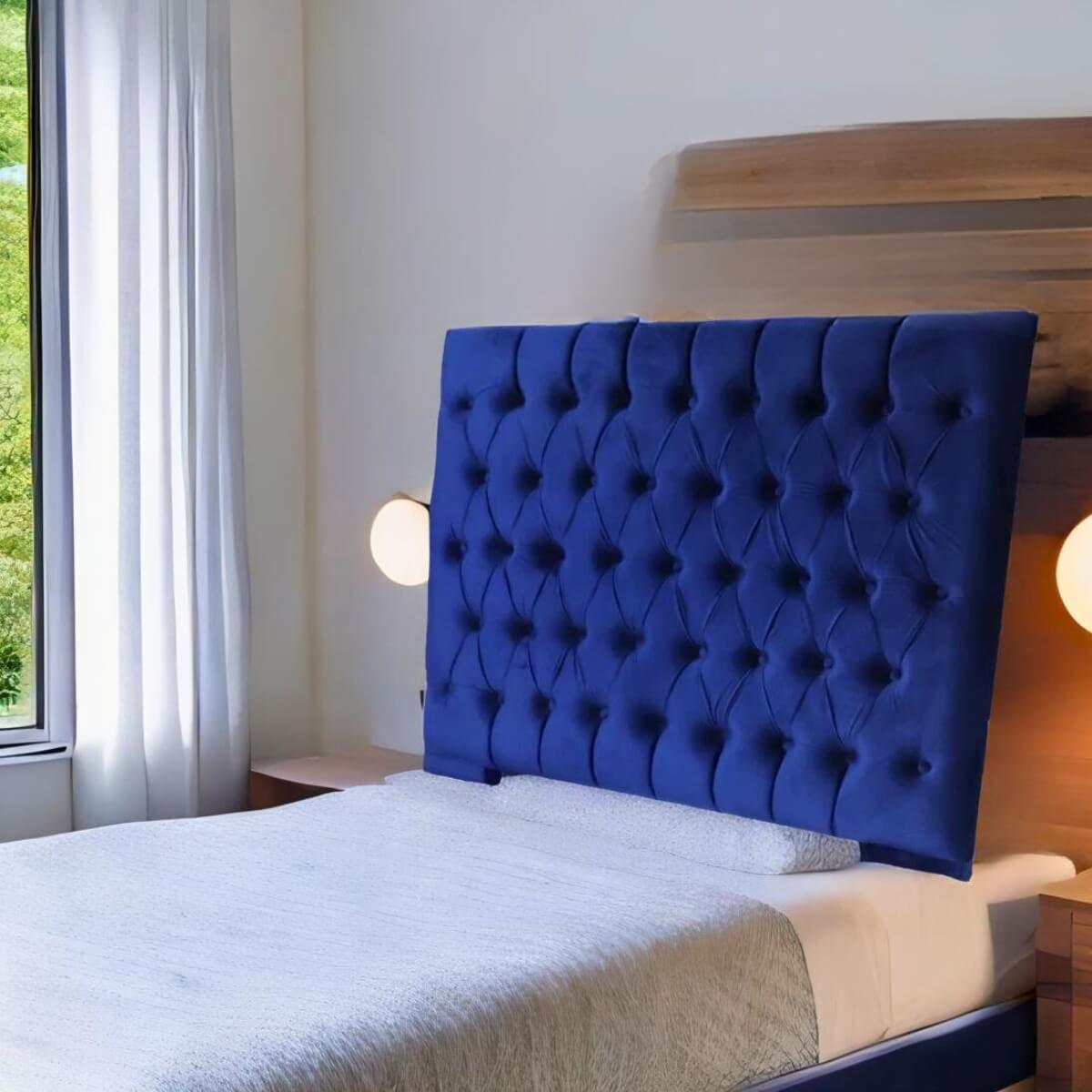 comprar cabecera matrimonial azul cerca de mi #color_azul