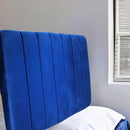 Cabecera Matrimonial Lineas Azul