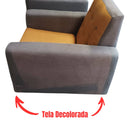 Sillón Individual Capri Oxford-Mostaza