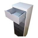 Cajonera Hollywood 7 cajones Blanco-Gris