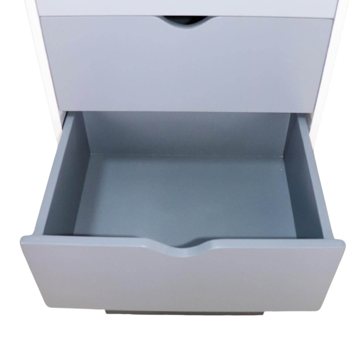 Cajonera Hollywood 7 cajones Blanco-Gris