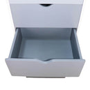 Cajonera Hollywood 7 cajones Blanco-Gris