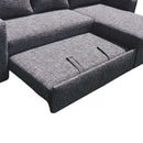 Sala Cama Milán con Baúl Chocolate Derecha