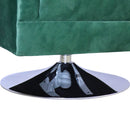 donde comprar sillón giratorio minimalista terciopelo verde para sala norval