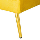 donde comprar sillón ocasional terciopelo mostaza norval