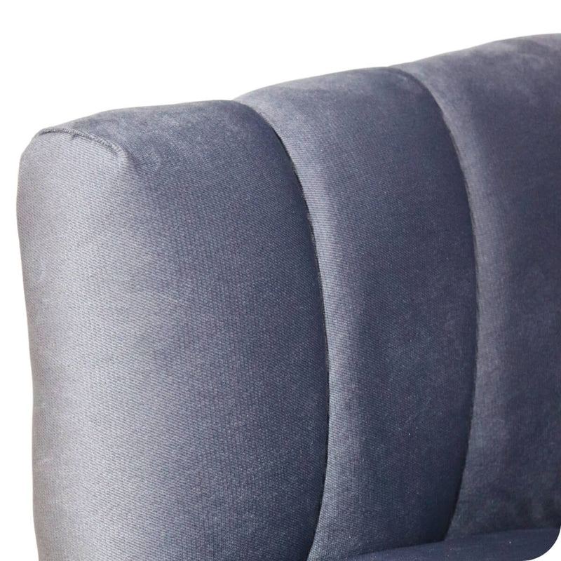 donde comprar sillón ocasional terciopelo gris pequeño norval