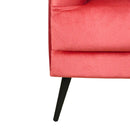 precio sillón ocasional terciopelo salmón pequeño económico norval