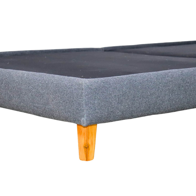 Base Queen Size Finlandia - Gris