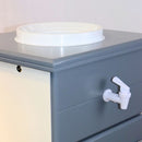 Set de Tina y Llave para Dispensador de Agua Blanco