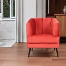 sillón individual salmón pequeño económico norval