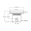 Set de Tina y Llave para Dispensador de Agua Blanco