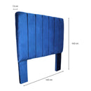 Cabecera Matrimonial Lineas Azul