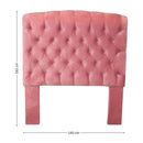 medidas cabecera matrimonial rosa cerca de mi