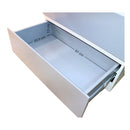 Organizador Multiusos Espejo con 2 Cajones Blanco con Gris