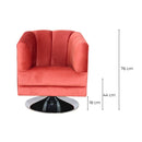 Medidas sillón ocasional salmón pequeño económico norval