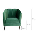 sillón para sala pequeño económico norval