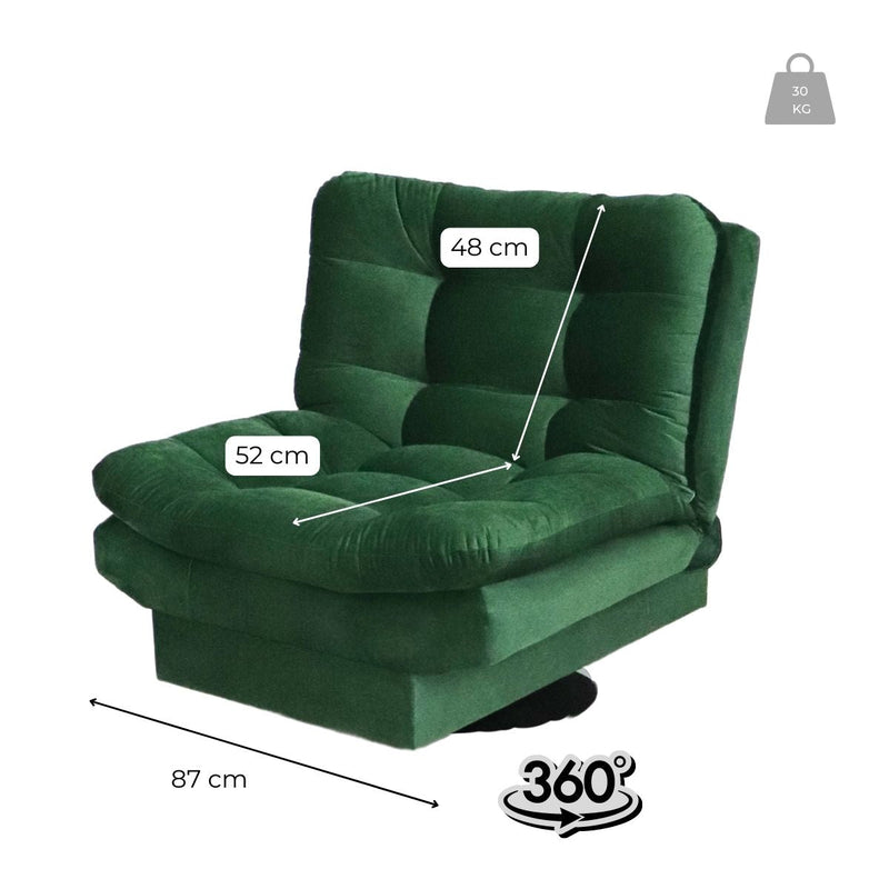 donde comprar sillón reclinable verde