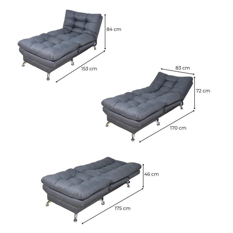 Medidas sillón reclinable individual gris donde comprar cerca de mi norval