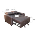 Sofá cama Roma Chocolate