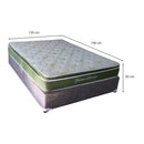 Set de Base y Colchón Matrimonial