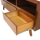 Porta tv Lux chapa de Nogal