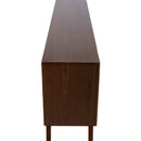 Porta tv Lux chapa de Nogal