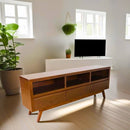 Porta tv Lux chapa de Nogal