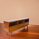 Porta tv Lux chapa de Parota