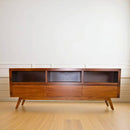 Porta tv Lux chapa de Parota