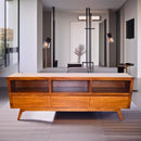 Porta tv Lux chapa de Parota