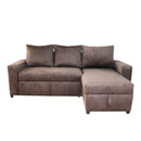 Sala Cama Milán con Baúl Chocolate Derecha