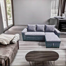 Sala Cama Milán con Baúl Chocolate Derecha