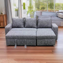 Sala Cama Milán con Baúl Chocolate Derecha