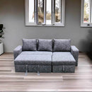 Sala Cama Milán con Baúl Chocolate Derecha