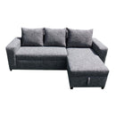 Sala Cama Milán con Baúl Chocolate Derecha