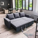 Sala Cama Milán con Baúl Chocolate Derecha