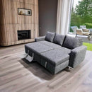 Sala Cama Milán con Baúl Chocolate Derecha