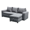 Sala Cama Milán con Baúl Chocolate Derecha