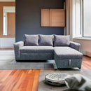 Sala Cama Milán con Baúl Chocolate Derecha