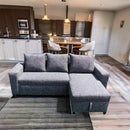 Sala Cama Milán con Baúl Chocolate Derecha