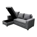 Sala Cama Milán con Baúl Chocolate Izquierda