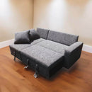 Sala Cama Milán con Baúl Chocolate Izquierda