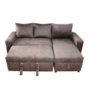 Sala Cama Milán con Baúl Chocolate Derecha